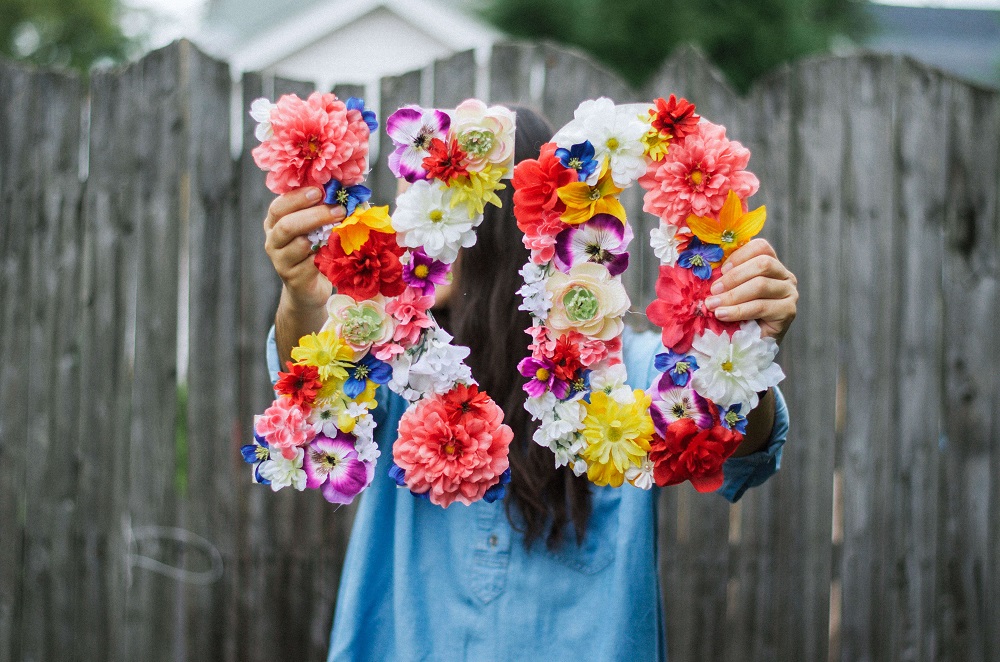 Flower Letter DIY