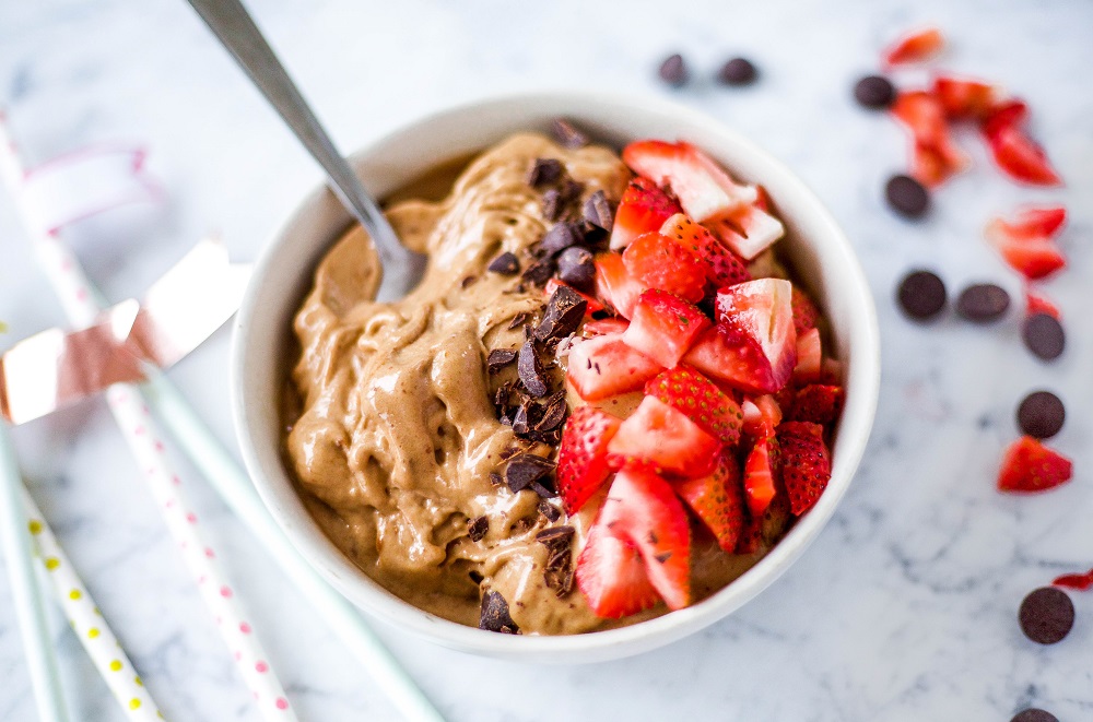 Healthy Chocolate Banana Ice-cream