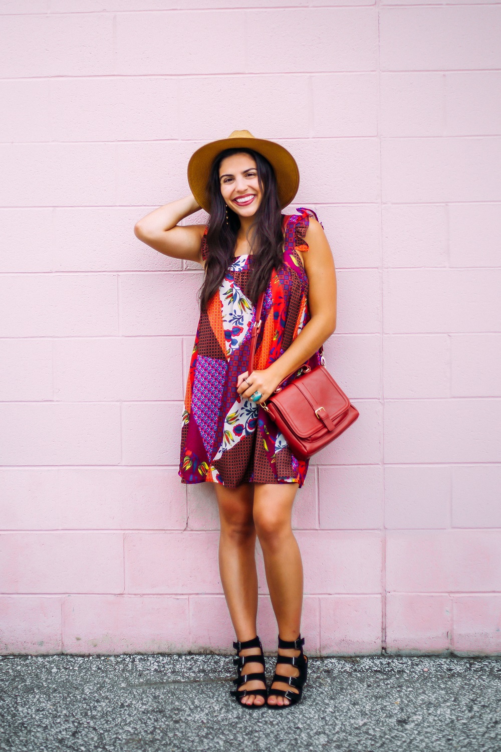 Patchwork Sun Dress