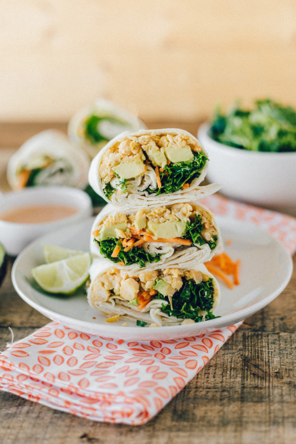Vegan Sriracha Avocado Wraps: your New Favorite Lunch