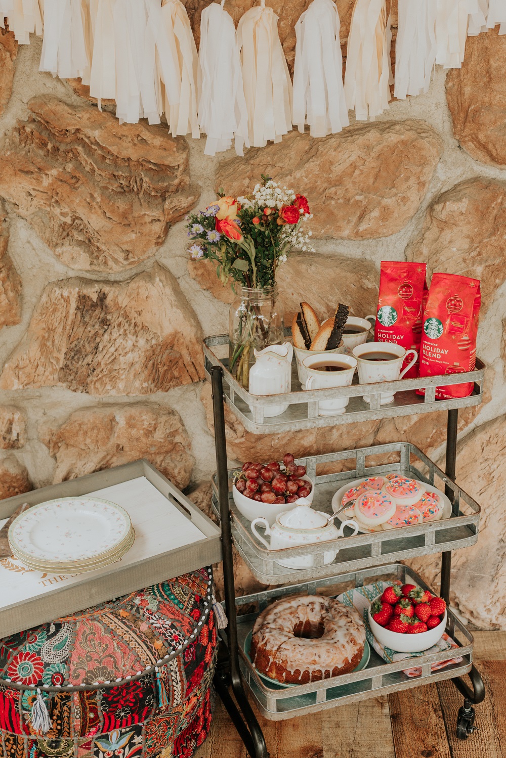 How to Create the Perfect Coffee Bar Cart